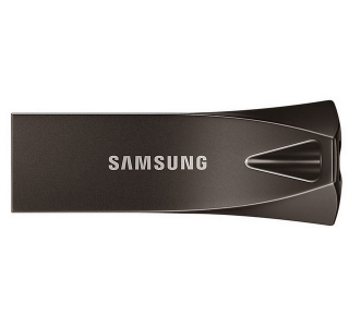 32GB USB3.1 Flash Drive Samsung Bar Plus "MUF-32BE4/APC", Grey, Metal Case (R:200MB/s)