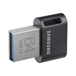  64GB USB3.1 Flash Drive Samsung FIT Plus "MUF-64AB/APC", Grey, Plastic Case (R:200MB/s)