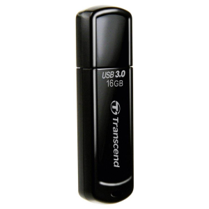  16GB USB3.1 Flash Drive Transcend "JetFlash  700", Black, Classic Cap (R/W:90/20MB/s)