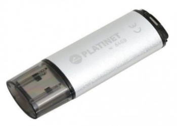 PLATINET PENDRIVE USB 2.0 X-Depo 64GB SILVER [43613]