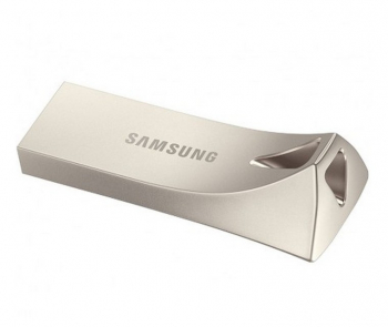  64GB USB3.1 Flash Drive Samsung Bar Plus "MUF-64BE3/APC", Silver, Metal Case (R:200MB/s)