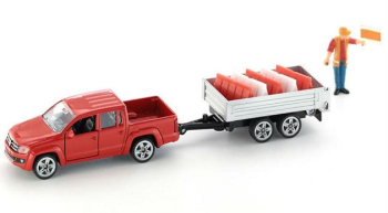 Siku Pick-Up with tipping trailer 3543