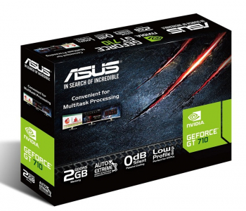 VGA ASUS GT710 2GB GDDR5 Silent Low Profile  (GT710-SL-2GD5)