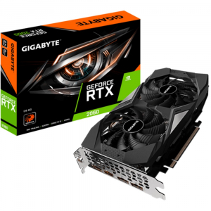 VGA Gigabyte RTX2060 6GB GDDR6 D6  (GV-N2060D6-6GD)