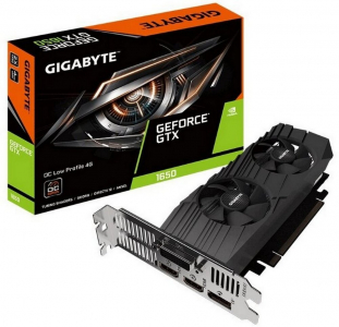 VGA Gigabyte GTX1650 D6 4GB GDDR6 OC Low Profile  (GV-N1656OC-4GL)