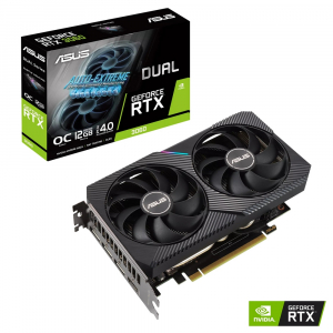 VGA ASUS RTX3060 12GB GDDR6 Dual OC V2  (DUAL-RTX3060-O12G-V2)