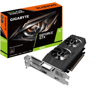 VGA Gigabyte GTX1650 4GB GDDR5 OC Low Profile (GV-N1650OC-4GL)