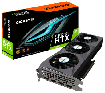 VGA Gigabyte RTX3070 8GB GDDR6 Eagle OC  (GV-N3070EAGLE OC-8GD)