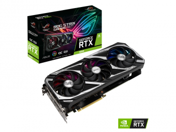 VGA ASUS RTX3060 12GB GDDR6 ROG Strix Gaming OC V2  (ROG-STRIX-RTX3060-O12G-V2-GAMING)