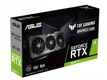 VGA ASUS RTX3070Ti 8GB GDDR6X TUF Gaming OC  (TUF-RTX3070TI-O8G-GAMING)