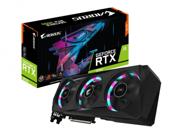 VGA Gigabyte RTX3050 8GB GDDR6 Aorus Elite (GV-N3050AORUS E-8GD)