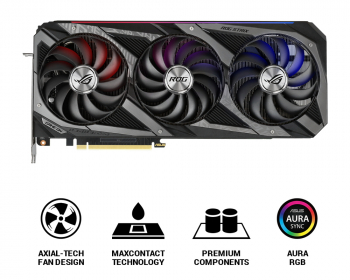 VGA ASUS RTX3090 24GB GDDR6X ROG Strix Gaming OC  (ROG-STRIX-RTX3090-O24G-GAMING)