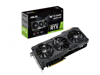 VGA ASUS RTX3060Ti 8GB GDDR6 TUF Gaming OC V2  (TUF-RTX3060TI-O8G-V2-GAMING)