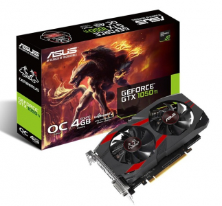 VGA ASUS GTX1050Ti 4GB GDDR5 Cerberus OC  (CERBERUS GTX1050TI-O4G)