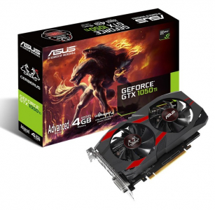 VGA ASUS GTX1050Ti 4GB GDDR5 Cerberus Advanced  (CERBERUS-GTX1050TI-A4G)