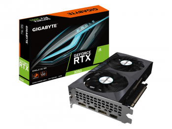 VGA Gigabyte RTX3050 8GB GDDR6 Eagle OC  (GV-N3050EAGLE OC-8GD)