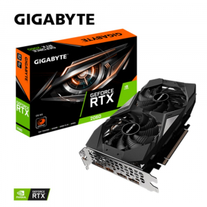 VGA Gigabyte RTX2060 6GB GDDR6 D6  (GV-N2060D6-6GD)