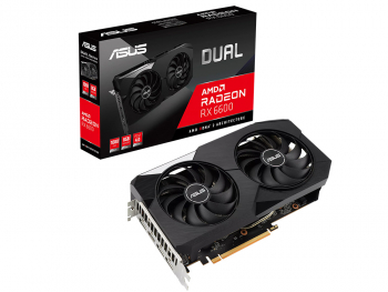 VGA ASUS Radeon RX 6600 8GB GDDR6 Dual  (DUAL-RX6600-8G)