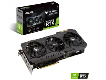 VGA ASUS RTX3080 10GB GDDR6X TUF Gaming OC V2  (TUF-RTX3080-O10G-V2-GAMING)