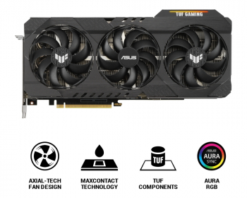 VGA ASUS RTX3090 24GB GDDR6X TUF Gaming OC  (TUF-RTX3090-O24G-GAMING)