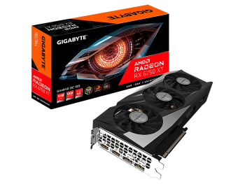VGA Gigabyte Radeon RX 6750 XT 12GB GDDR6 Gaming OC  (GV-R675XTGAMING OC-12GD)