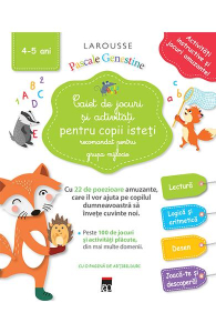 Genestine P. 4-5 ani: Caiet de jocuri si activitati pentru copii isteti...gr.mijlocie. Cu 22 de poezioare