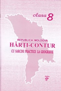 Cl.8. Harti-contur cu sarcini practice la geografie