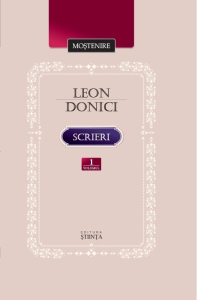 Donici L. Scrieri. Vol.1 Mostenire