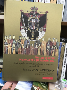 Sturdza M. Familiile boieresti din Moldova siTara Romaneasca. Enciclopedie istorica, genealogica si biografica. Vol.3. Familia Cantacuzino